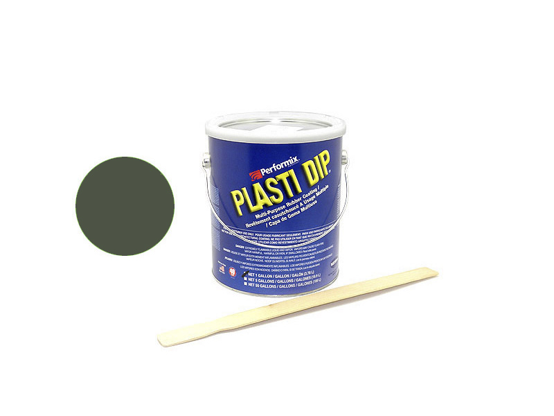 Plastidip Goma Líquida Verde Mate Camo (3Kg/3.78L) formato USA 