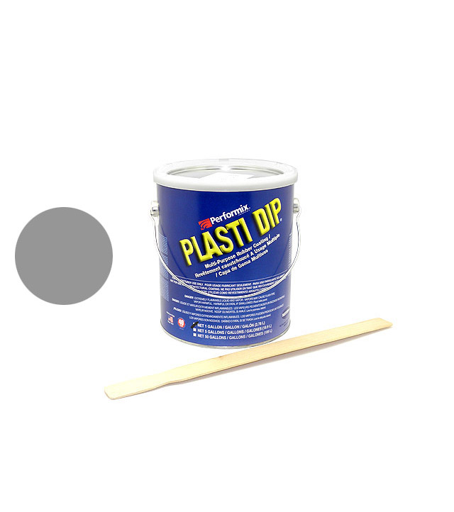 Plastidip Goma Líquida Gun Metal Mate (3Kg/3.78L) formato USA  