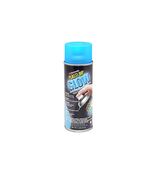 Plastidip Goma protectora Spray AZUL Resplandor (Glow)         