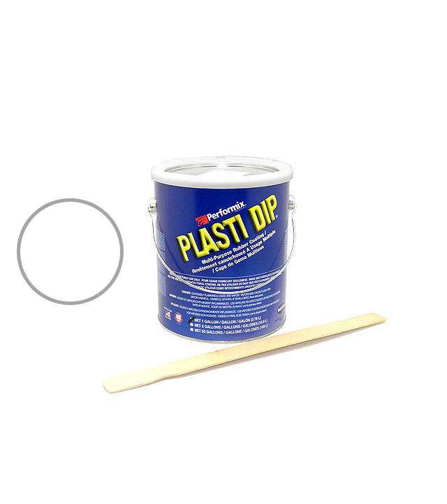 Plastidip Goma Líquida Blanco Mate (3Kg/3.78L) formato USA     